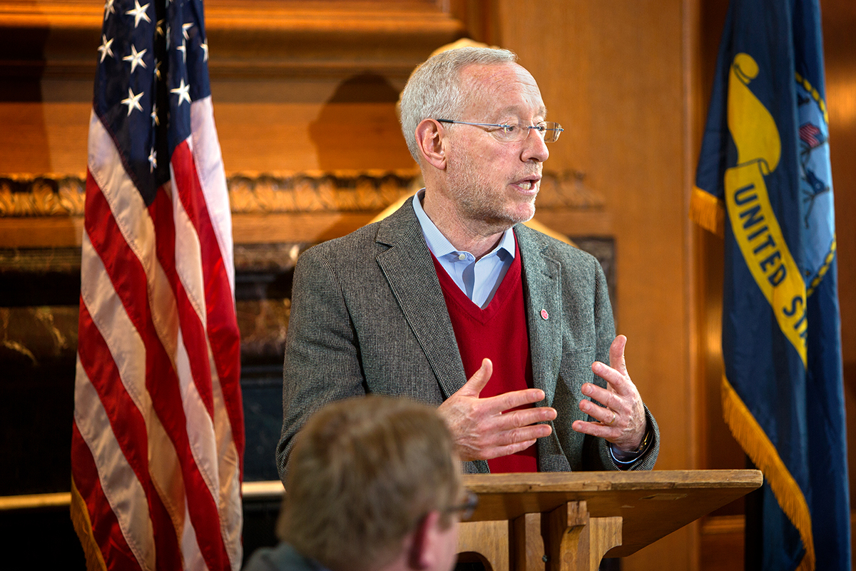 Kotlikoff at Ivy League Veterans Council